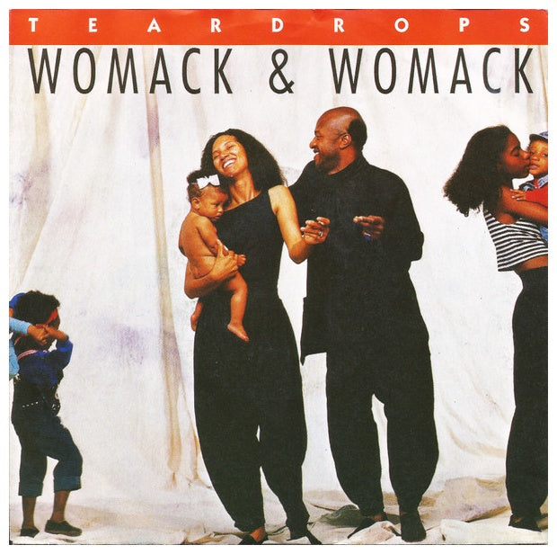 WOMACK & WOMACK - TEARSDROPS | 7'' SINGLE VINILO USADO