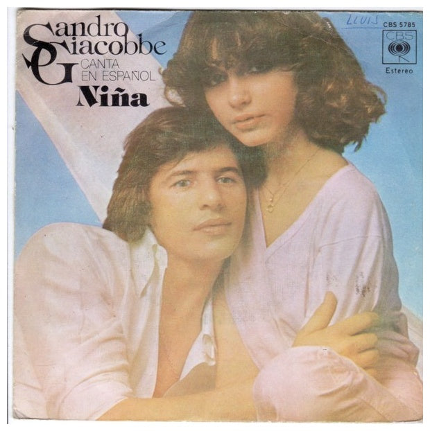 SANDRO GIACOBBE - NIÑA (EN ESPAÑOL) | 7" SINGLE VINILO USADO