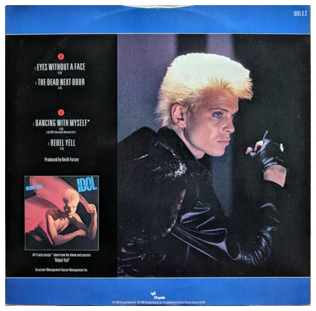 BILLY IDOL - EYES WITHOUT A FACE | 12'' MAXI SINGLE USADO