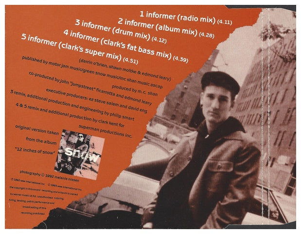 SNOW - INFORMER | CD SINGLE USADO