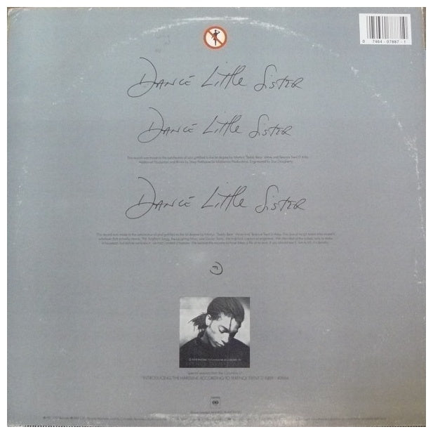 TERENCE TREN DÁRBY - DANCE LITTLE SISTER | 12" MAXI SINGLE USADO