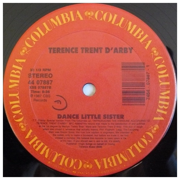 TERENCE TREN DÁRBY - DANCE LITTLE SISTER | 12" MAXI SINGLE USADO