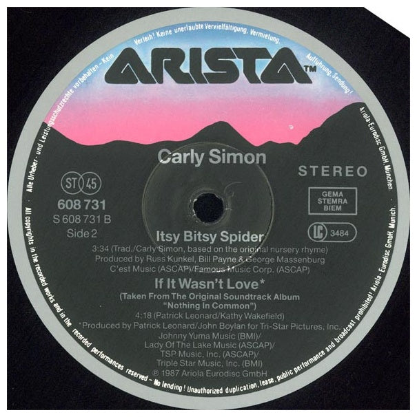 CARLY SIMON - COMING AROUND AGAIN | 12" MAXI SINGLE USADO
