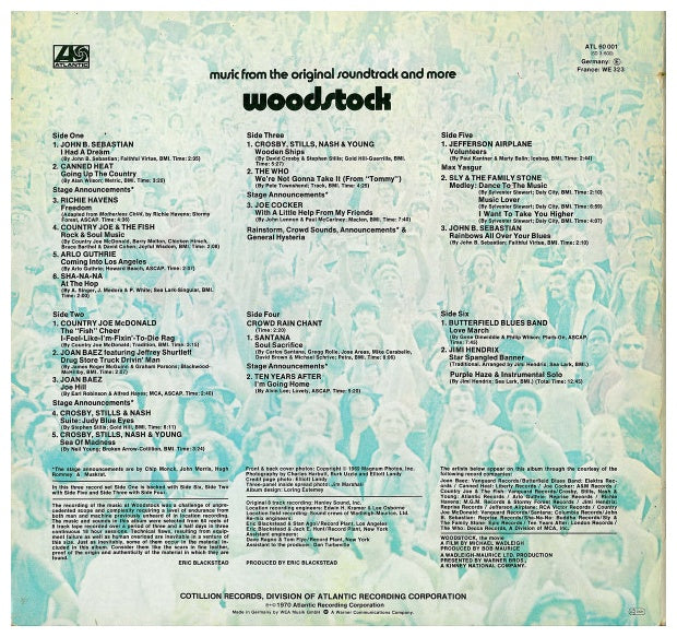 WOODSTOCK - WOODSTOCK (3LP) | VINILO USADO