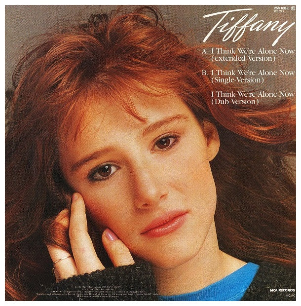 TIFFANY - I THINK WE'RE ALONE NOW | 12" MAXI SINGLE USADO