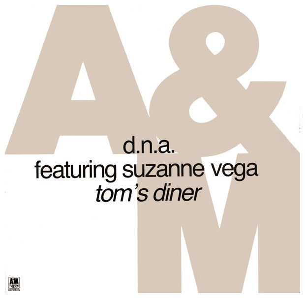 D.N.A FT. SUZANNE VEGA - TOM'S DINER | 12'' MAXI SINGLE USADO