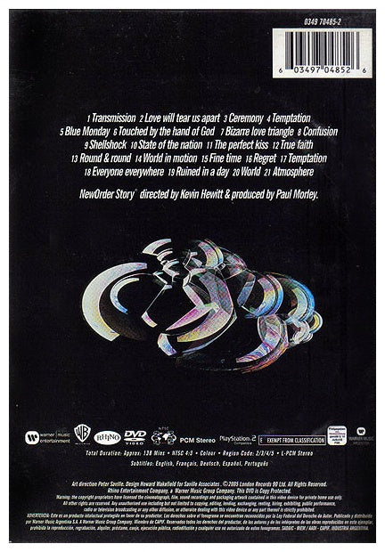 NEW ORDER - NEW ORDER STORY | DVD