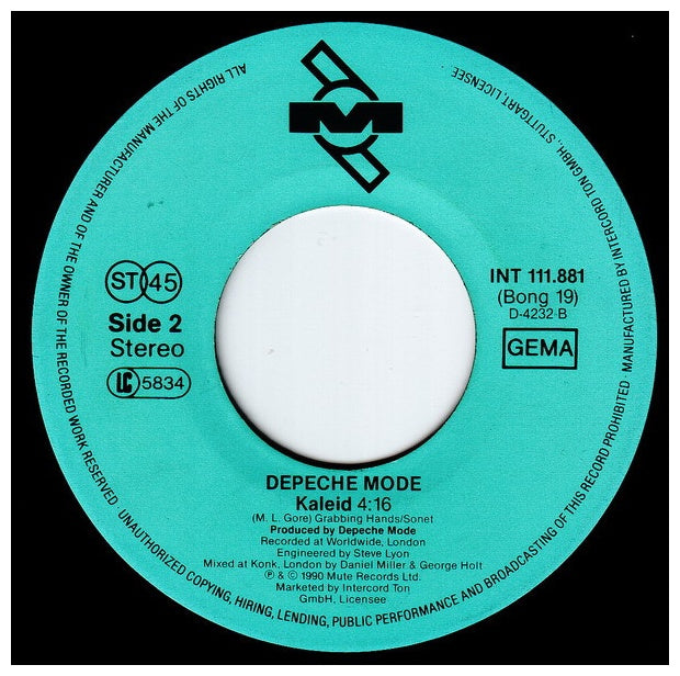 DEPECHE MODE - POLICY OF TRUTH | 7'' SINGLE VINILO USADO