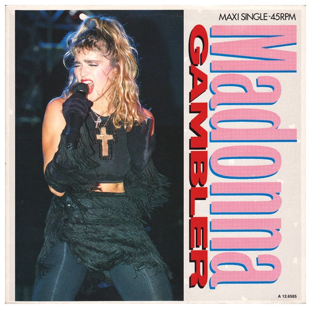 MADONNA - GAMBLER | 12" MAXI SINGLE USADO