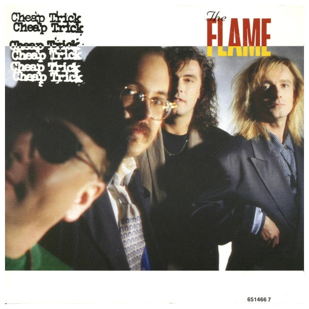 CHEAP TRICK - THE FLAME | 7'' SINGLE VINILO USADO