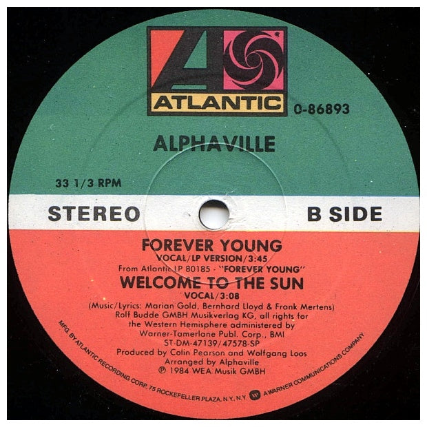 ALPHAVILLE - FOREVER YOUNG | 12" MAXI SINGLE USADO