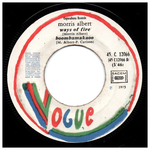 MORRIS ALBERT - FEELINGS | 7'' SINGLE VINILO USADO