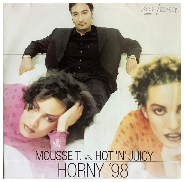 MOUSSE T. VS. HOT 'N' JUICY - HORNY '98 (2LP) | 12" MAXI SINGLE USADO