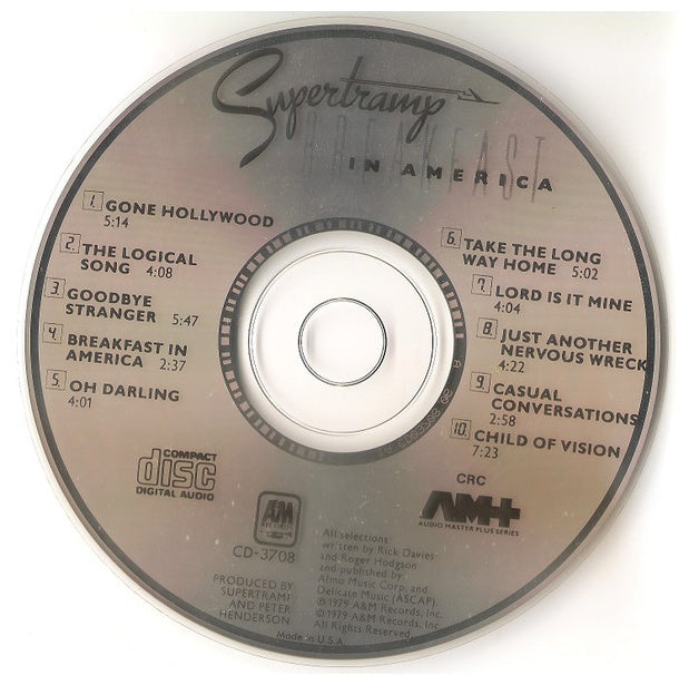 SUPERTRAMP - BREAKFAST IN AMERICA | CD USADO