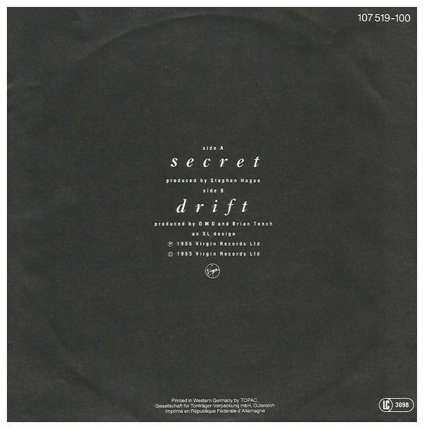 OMD - SECRET | 7'' SINGLE VINILO USADO