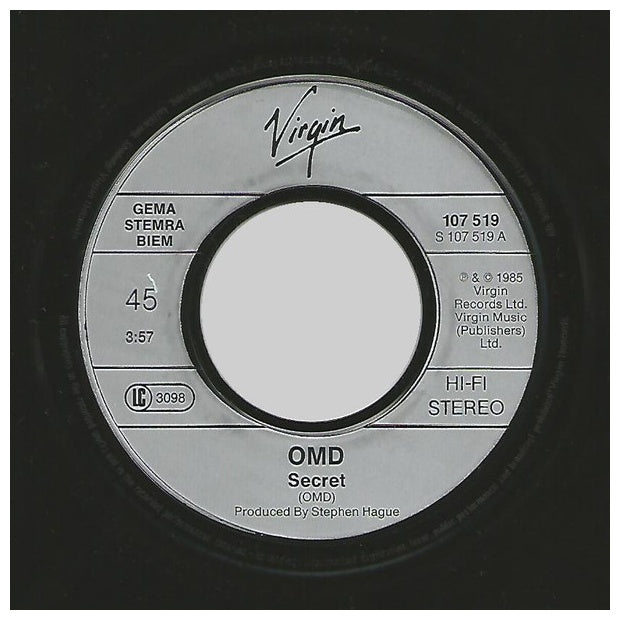 OMD - SECRET | 7'' SINGLE VINILO USADO