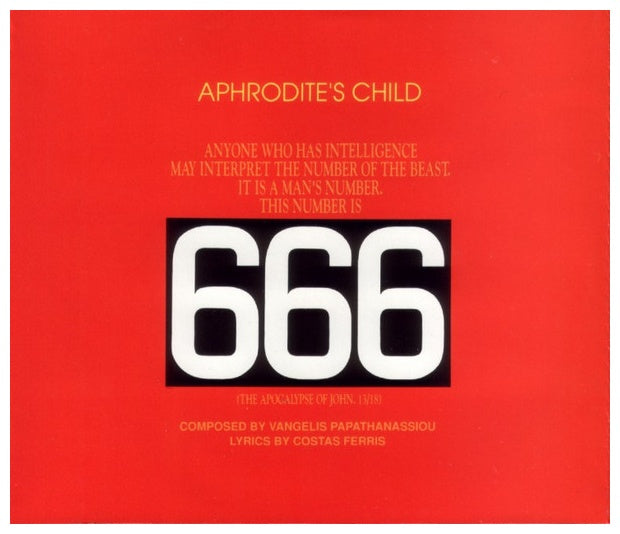 APHRODITE'S CHILD - 666: THE APOCALYPSE OF (2CD) | CD