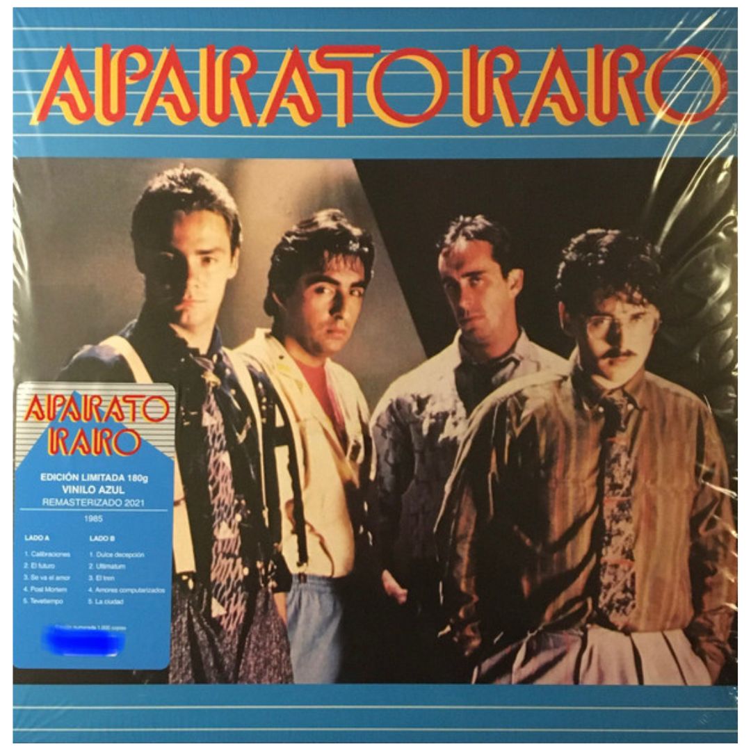 APARATO RARO - APARATO RARO (VINILO AZUL) | VINILO