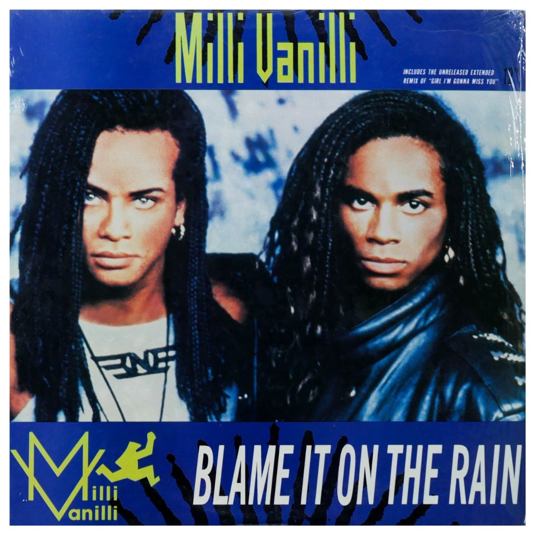 MILLI VANILLI - BLAME IT ON THE RAIN | 12" MAXI SINGLE USADO