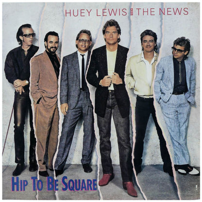 HUEY LEWIS AND THE NEWS  - HIP TO BE SQUARE | 12" MAXI SINGLE USADO