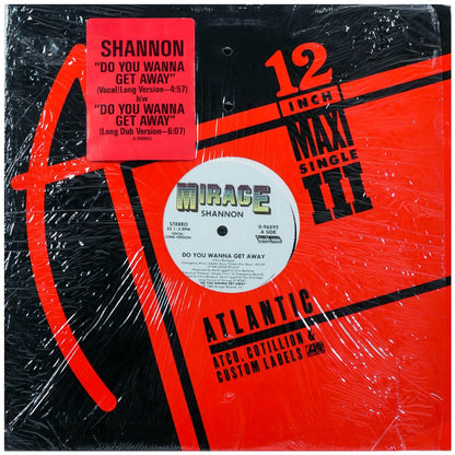 SHANNON - DO YA WANNA GET AWAY | 12" MAXI SINGLE USADO