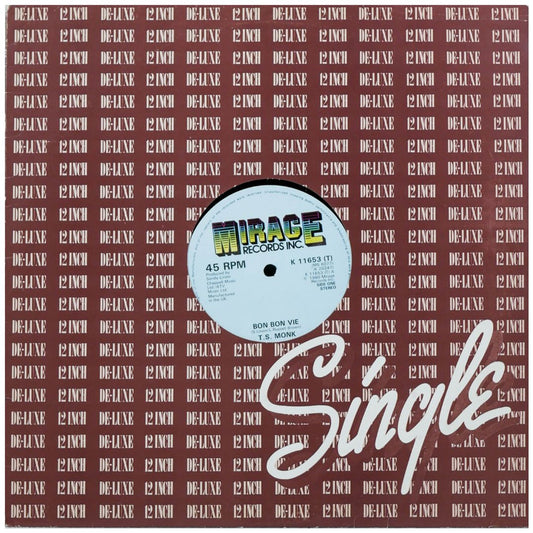 T.S. MONK - BON BON VIE | 12" MAXI SINGLE USADO