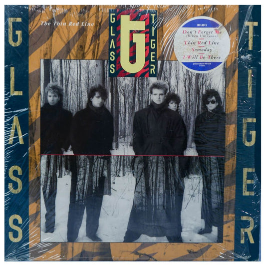 GLASS TIGER - THE THIN RED LINE | VINILO USADO