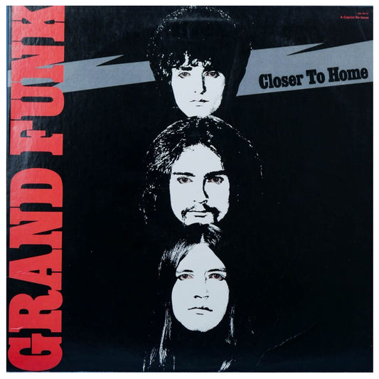 GRAND FUNK RAILROAD - CLOSER TO HOME | VINILO USADO