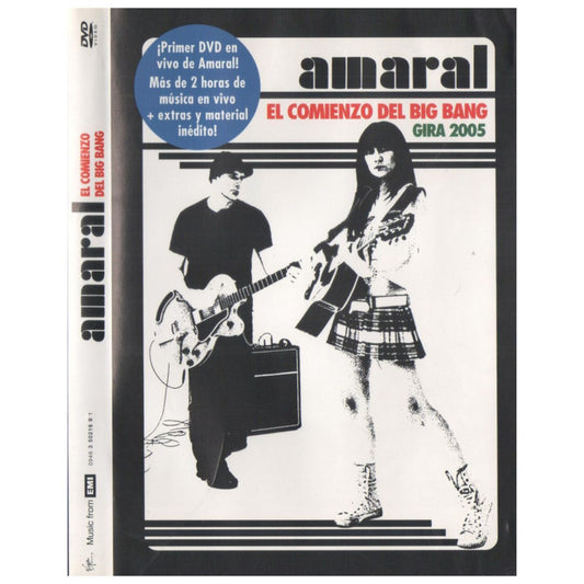 AMARAL - EL COMIENZO DEL BIG BANG: GIRA 2005 | DVD