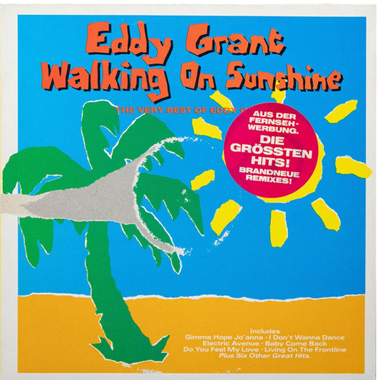EDDY GRANT - WALKING ON SUNSHINE THE VERY BEST | VINILO USADO