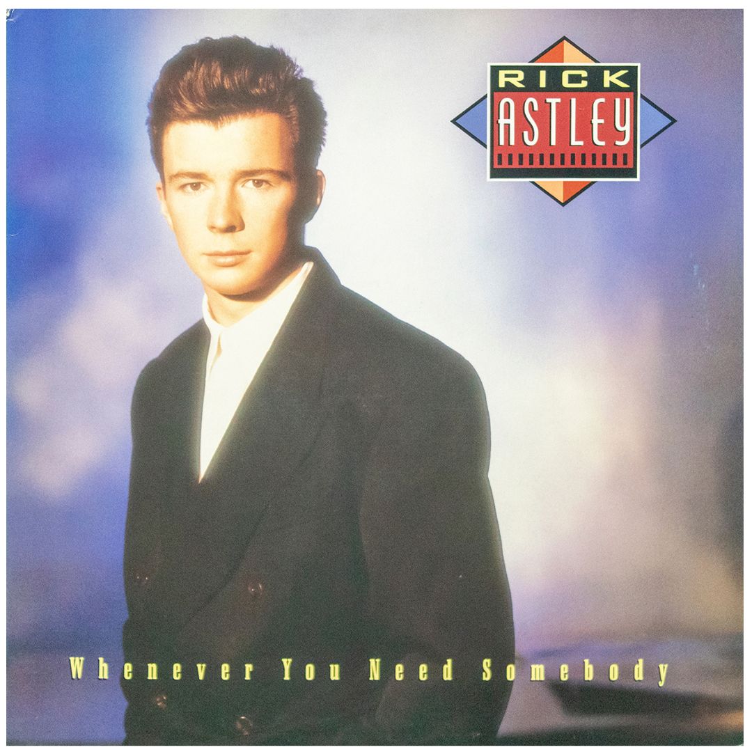 RICK ASTLEY  - WHENEVER YOU NEED SOMEBODY | VINILO USADO