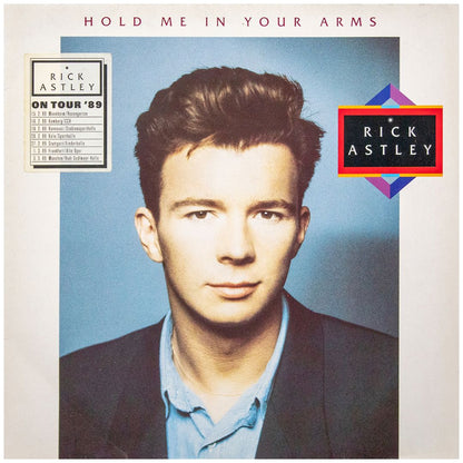 RICK ASTLEY  - HOLD ME IN YOUR ARMS | VINILO USADO