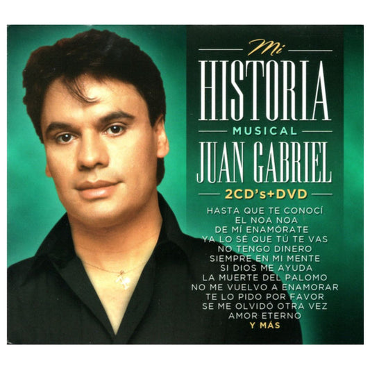 JUAN GABRIEL - MI HISTORIA (2CD+DVD) | CD