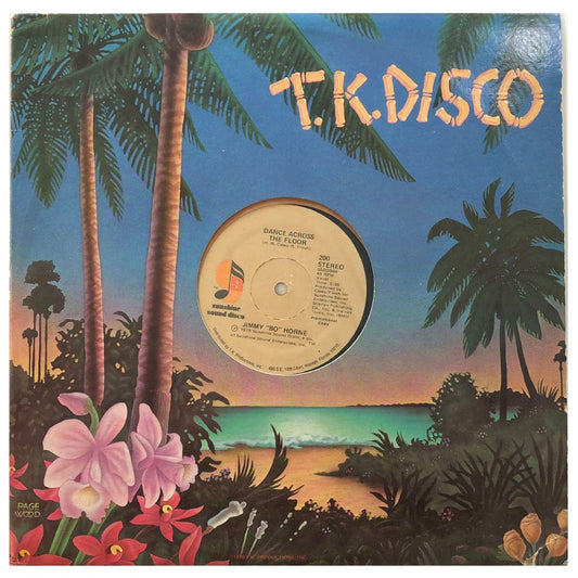 JIMMY "BO" HORNE - DANCE ACROSS THE FLOOR/LET ME BE YOUR LOVER | 12" MAXI SINGLE USADO