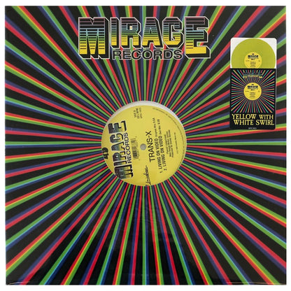 TRANS-X - LIVING ON VIDEO(YELLOW) | 12" MAXI SINGLE VINILO