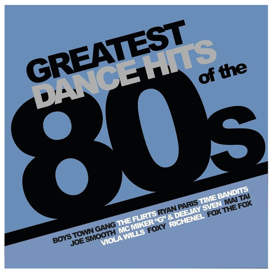 GREATEST DANCE HITS OF THE 80"S - VARIOUS (BLUE VINYL) | VINILO