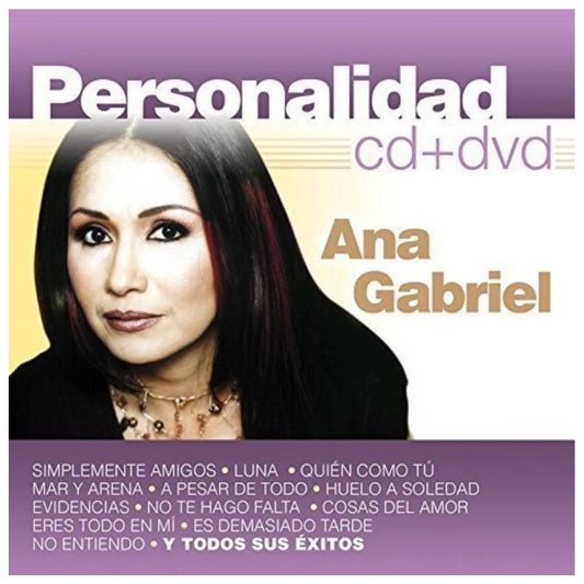 ANA GABRIEL - PERSONALIDAD (CD+DVD) | CD