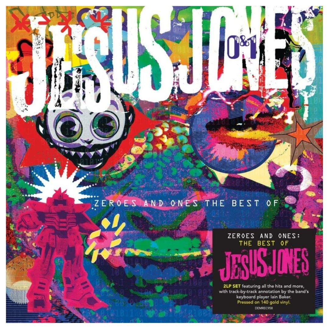 JESUS JONES  - ZEROES & ONES: BEST OF (2LP)(GOLD VINYL) | VINILO