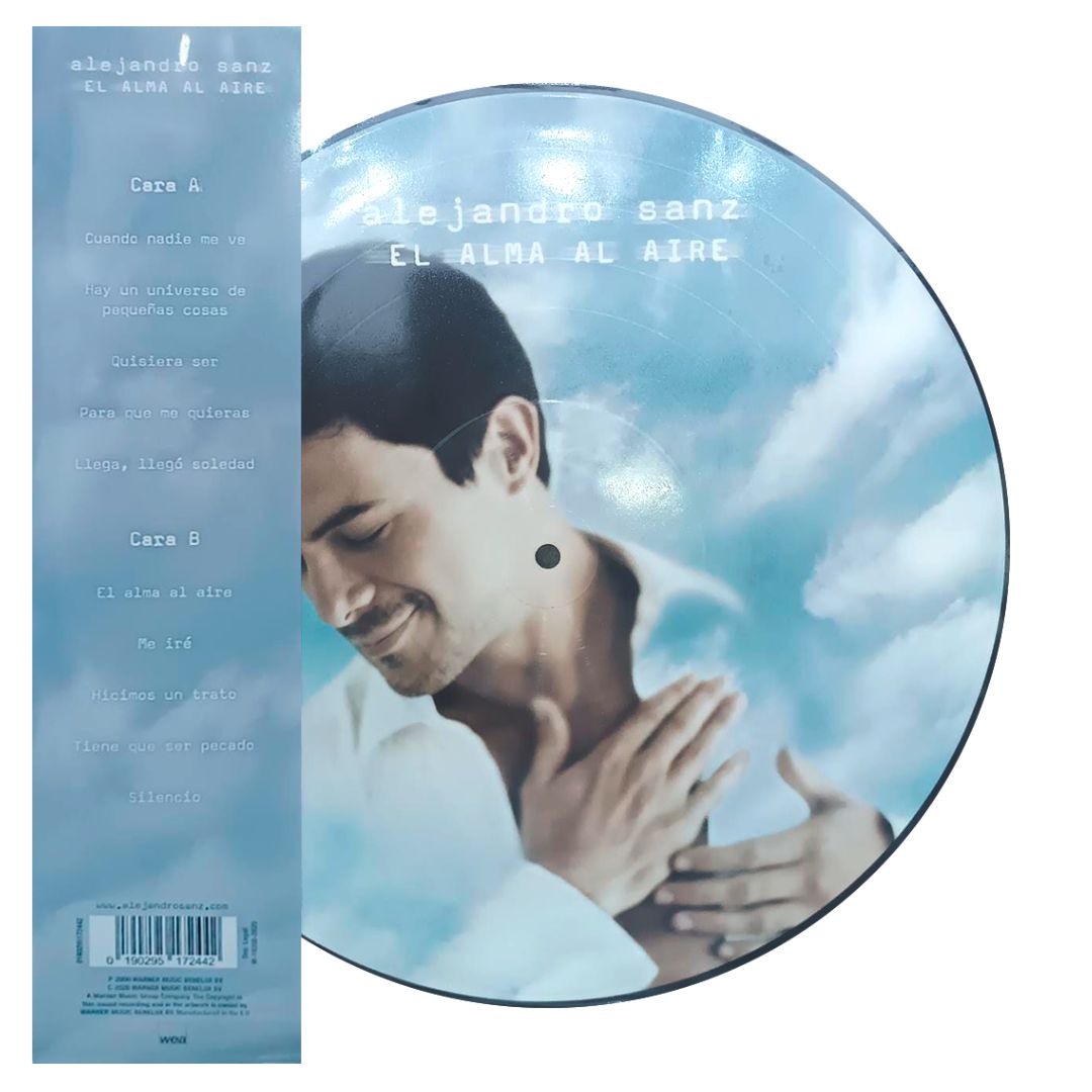 ALEJANDRO SANZ - EL ALMA AL AIRE (PICTURE DISC) | VINILO