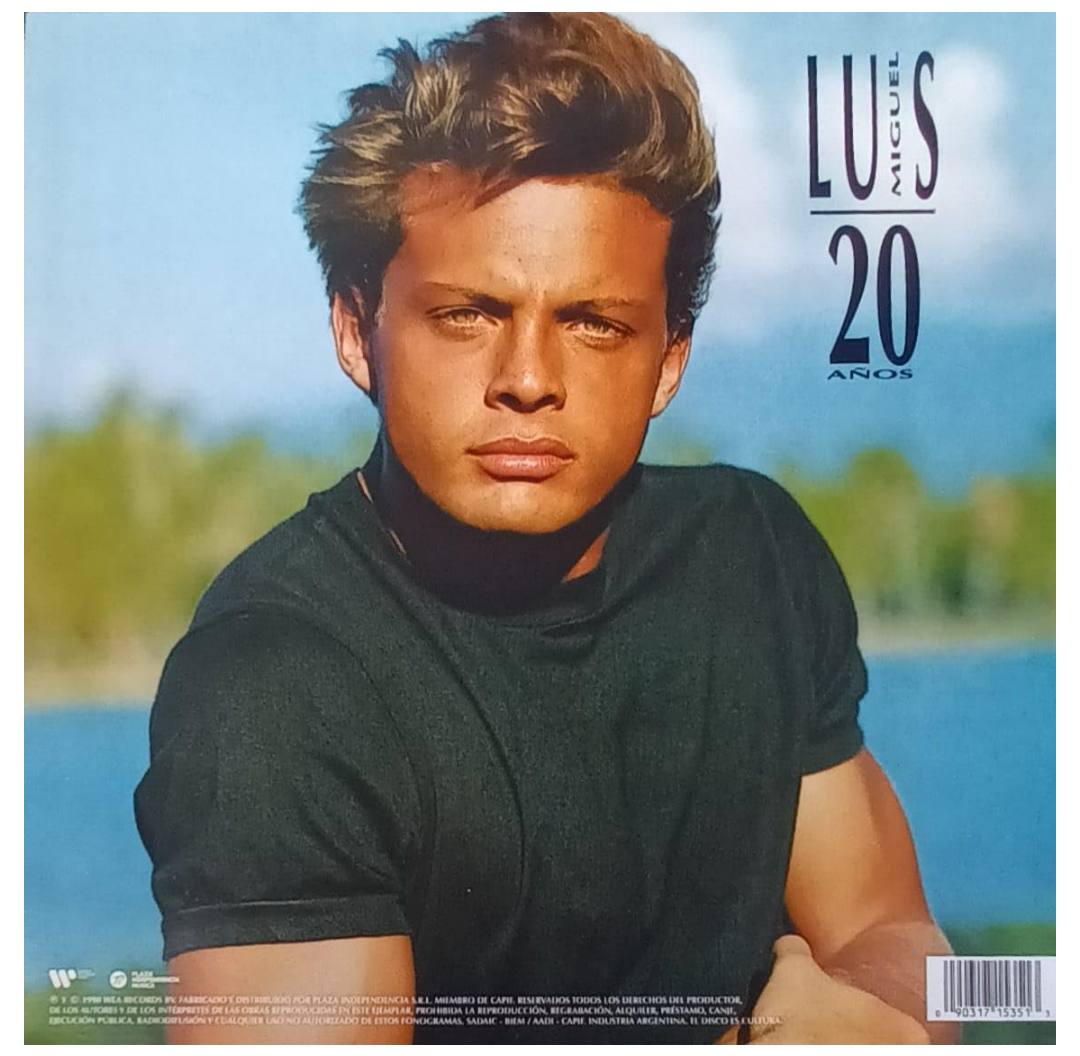 LUIS MIGUEL - 20 AÑOS | VINILO