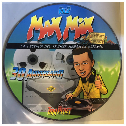 MAX MIX - 30 ANIVERSARIO VOL.2 (PICTURE DISC) | 12" MAXI SINGLE VINILO