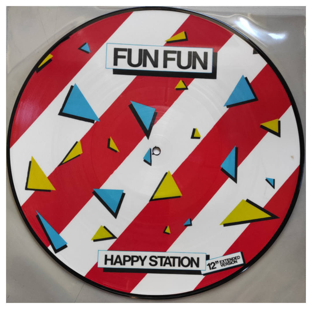 FUN FUN - HAPPY STATION/COLOR MY LOVE (PICTURE DISC) | 12" MAXI SINGLE VINILO