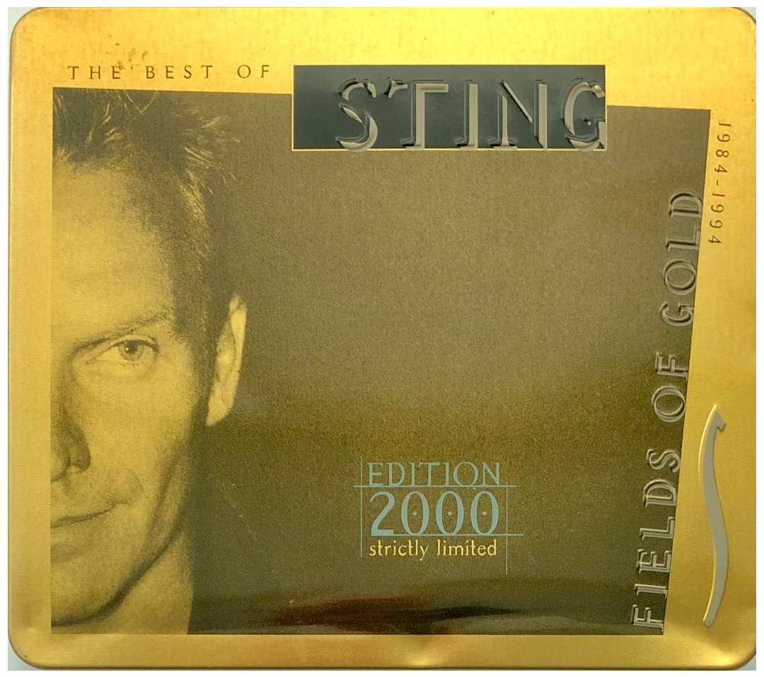 STING - FIELDS OF GOLD: THE BEST OF 1984-1994 (METAL BOX) | CD USADO