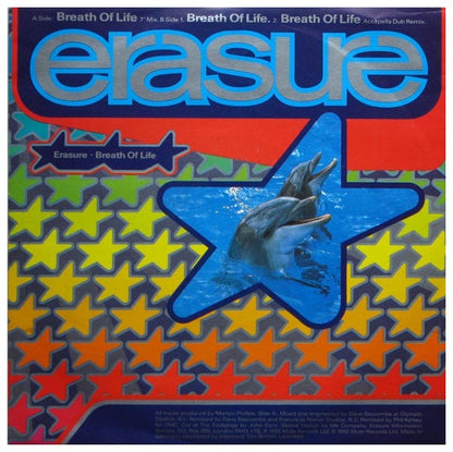 ERASURE - BREATH OF LIFE | 7" SINGLE VINILO USADO