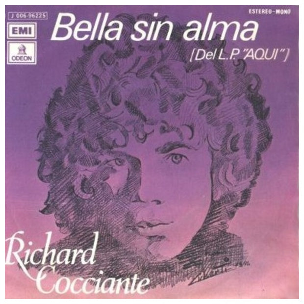 RICHARD COCCIANTE - BELLA SIN ALMA | 7" SINGLE VINILO USADO