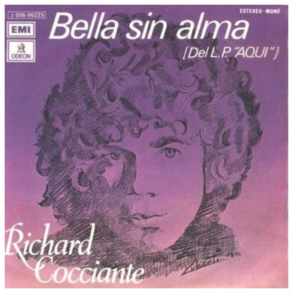 RICHARD COCCIANTE - BELLA SIN ALMA | 7" SINGLE VINILO USADO
