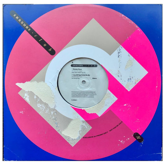 ERASURE - VOULEZ VOUS/LAY ALL YOUR LOVE ON ME/TAKE A CHANCE ON ME/S.O.S. | 12" MAXI SINGLE USADO