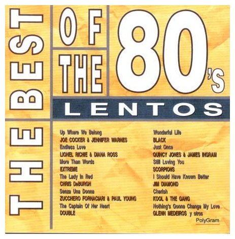 THE BEST OF THE 80'S - LENTOS | CD USADO