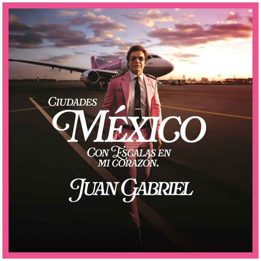 JUAN GABRIEL - CIUDADES MEXICO CON ESCALAS EN MI CORAZON (3LP) | VINILO