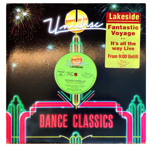 LAKESIDE  -  FANTASTIC VOYAGE/IT'S ALL THE WAY LIVE | 12" MAXI SINGLE USADO